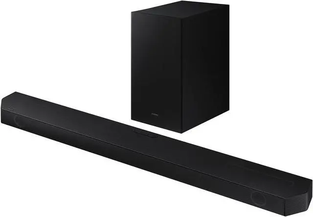 Alt view image 2 of 17 - Samsung - HW-Q600B 3.1.2ch Soundbar with Dolby Atmos / DTS:X - Black