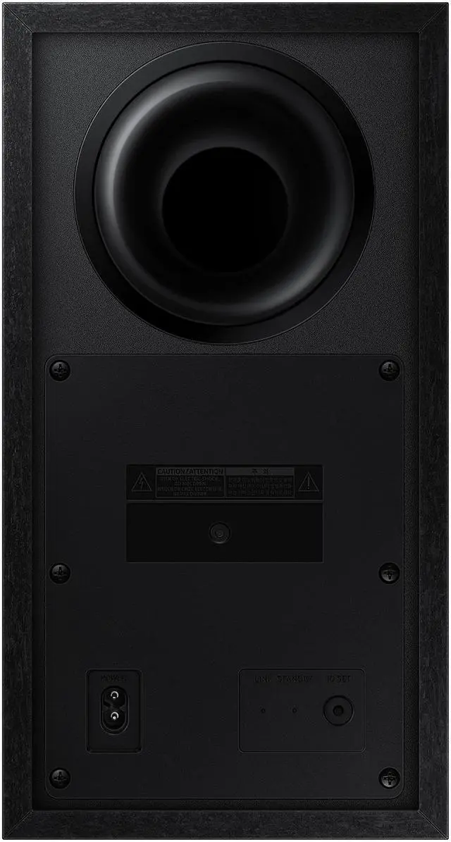 Alt view image 7 of 17 - Samsung - HW-B550/ZA 2.1ch Soundbar with Dolby Audio / DTS Virtual:X - Black