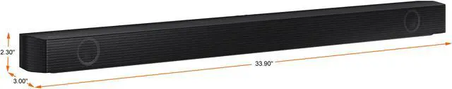 Alt view image 14 of 17 - Samsung - HW-B550/ZA 2.1ch Soundbar with Dolby Audio / DTS Virtual:X - Black