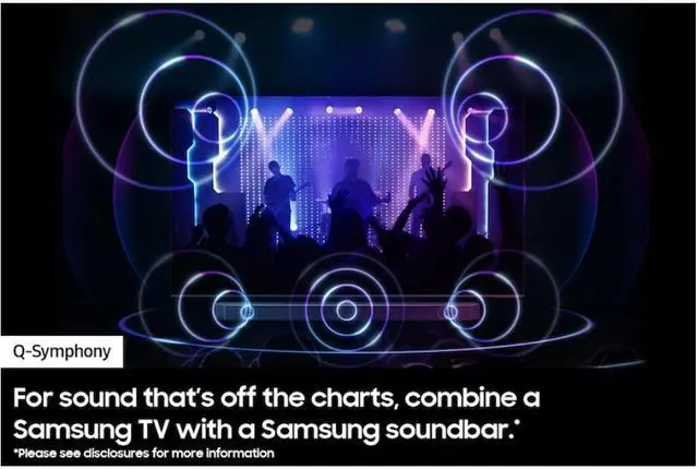 Alt view image 7 of 8 - Samsung Q-series 11.1.4 ch. Wireless Dolby ATMOS Soundbar + Rear Speakers w/ Q-Symphony / HW-Q990C (2023)