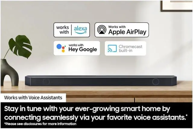 Alt view image 10 of 11 - Samsung Q-series 3.1.2 ch. Wireless Dolby ATMOS Soundbar w/ Q-Symphony / HW-Q700C (2023)