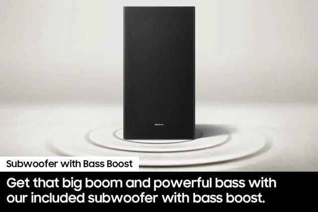 Alt view image 9 of 11 - Samsung B-series 5.1ch. DTS Virtual:X Soundbar w/Bass Boost ( HW-B750D)