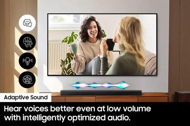 Alt view image 10 of 11 - Samsung B-series 5.1ch. DTS Virtual:X Soundbar w/Bass Boost ( HW-B750D)