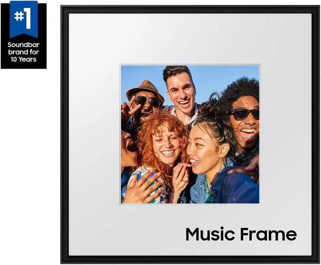 Main image of Samsung Innovative photo frame music speaker w/Q-Symphony (HW-LS60D/ZA)