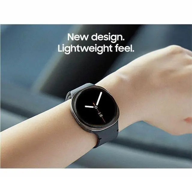 Alt view image 5 of 6 - Samsung Galaxy Watch8 LTE, 40mm, Sport Band, Graphite | SM-L325UDAAXAA