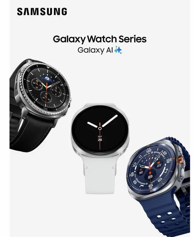 Alt view image 6 of 6 - Samsung Galaxy Watch8 LTE, 40mm, Sport Band, Graphite | SM-L325UDAAXAA