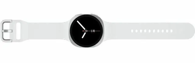 Alt view image 5 of 5 - Samsung Galaxy Watch8 Bluetooth / Wifi, 44mm, Sport Band, Silver | SM-L330NZSAXAA