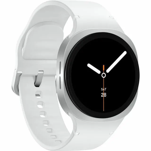 Alt view image 4 of 5 - Samsung Galaxy Watch8 Bluetooth / Wifi, 44mm, Sport Band, Silver | SM-L330NZSAXAA