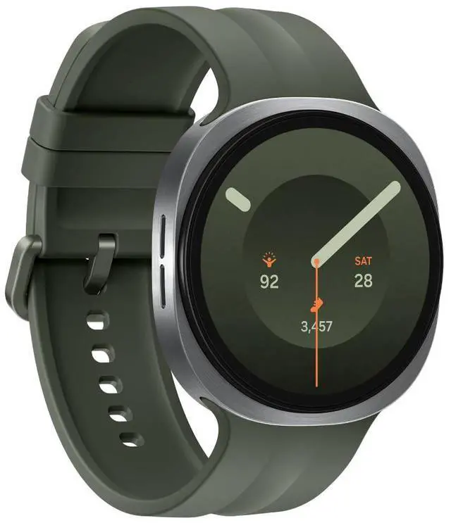 Main image of Samsung Galaxy Watch9 44mm WiFi, Bluetooth, Silver Smartwatch with AI Assistance, Sleep, Heart and Fitness Tracking SM-L350NZSAXAA