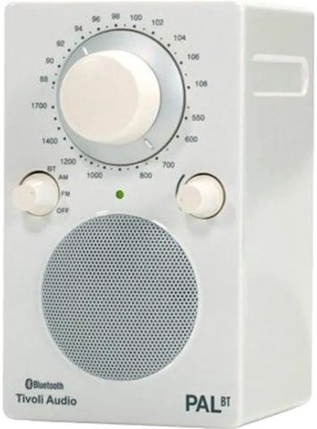 Main image of Tivoli Audio PALBT Portable AM/FM Radio with Bluetooth - White
