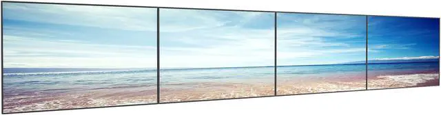 Alt view image 5 of 5 - Kanto MENUBOARD WALL MOUNTING SYSTEM ACCSFOR DIGITAL SIGNAGE 4 SCREENS