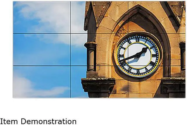 Main image of NEC X555UNV 55" Ultra Narrow Bezel S-IPS 3x3 Tile Matrix Video Wall Solution - X555UNV-TMX9P - Qty 9