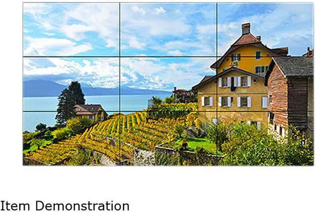 Main image of NEC X464UNV-3 46" Ultra-Narrow 3x3 TileMatrix Video Wall Solution - X464UNV-TMX9P - Qty 9