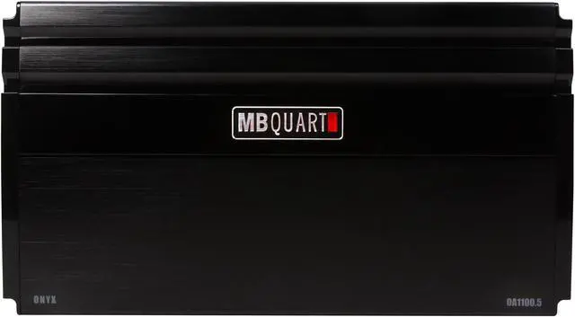 Alt view image 2 of 7 - MB Quart OA1100.5 Onyx Series 1000W 5-Channel Amplifier