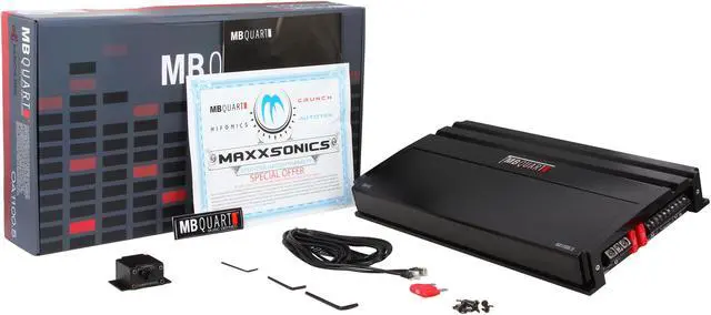 Alt view image 7 of 7 - MB Quart OA1100.5 Onyx Series 1000W 5-Channel Amplifier