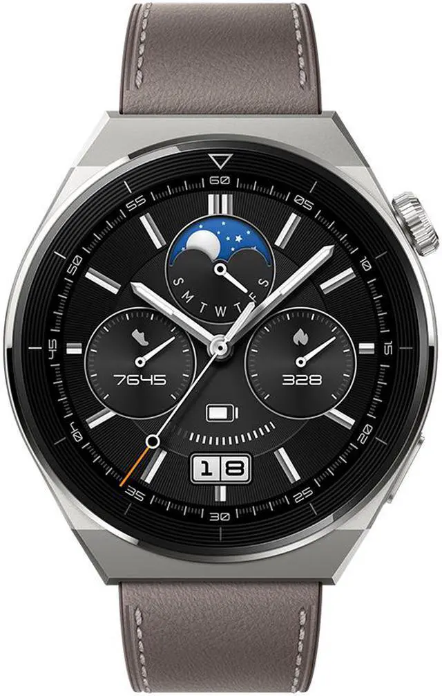 Alt view image 2 of 6 - Huawei Watch GT 3 Pro Classic Smart Watch