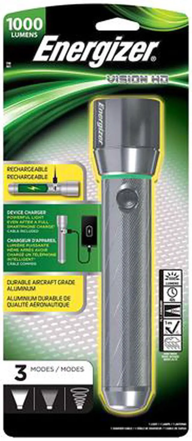 Alt view image 4 of 4 - Energizer Vision HD Rechargeable Flashlight