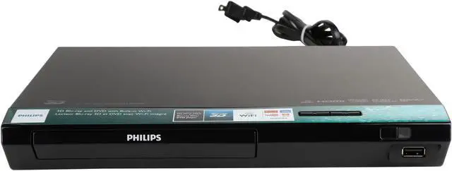 Alt view image 2 of 6 - Philips 3D Blu-ray & DVD Player BDP2385/F7B