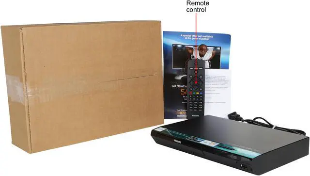 Alt view image 6 of 6 - Philips 3D Blu-ray & DVD Player BDP2385/F7B