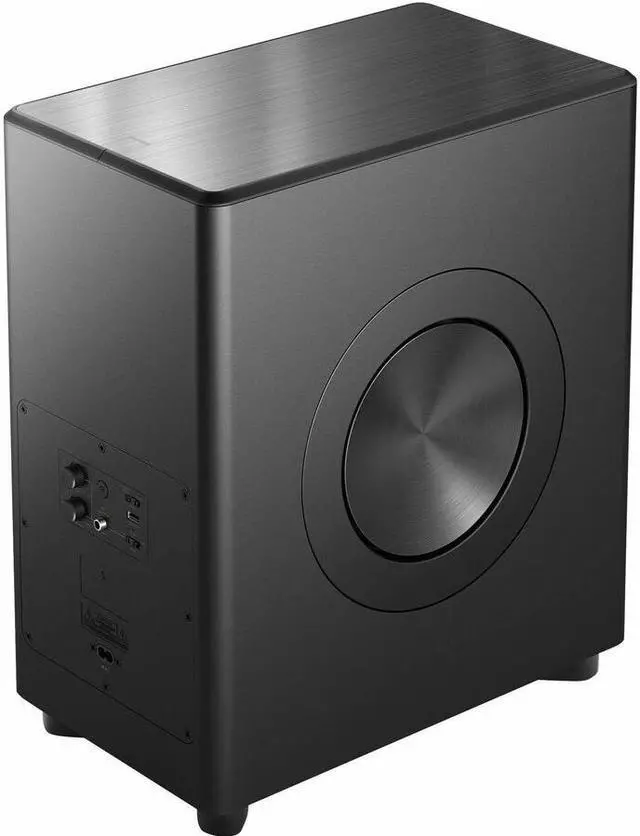 Main image of Philips Fidelio TAFW1 Floor Standing Subwoofer System - 210 W RMS - 25 Hz to 150 Hz - DTS Play-Fi - Wireless LAN - USB - Black   TAFW1/37
