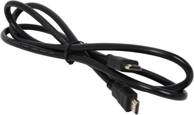 Alt view image 2 of 3 - VisionTek 900661 3 ft. Black HDMI Cable 3ft (M/M) Male to Male