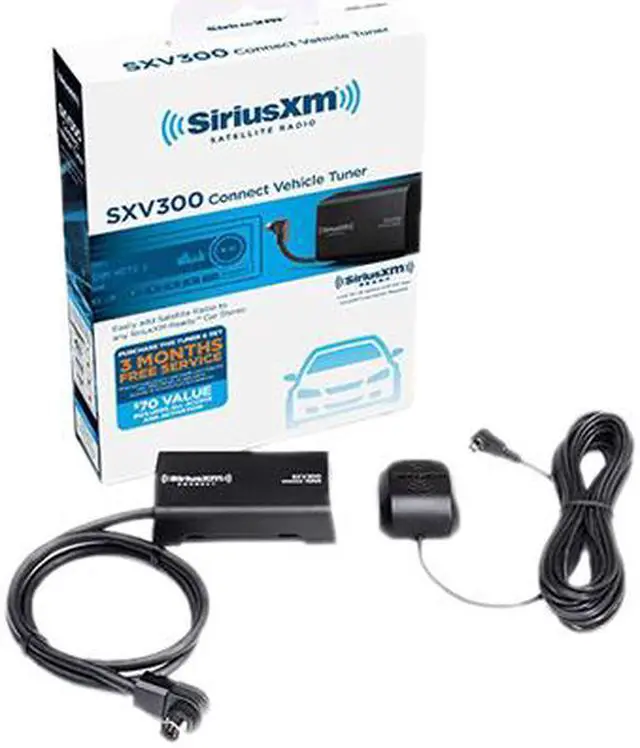 Alt view image 3 of 3 - Audiovox SiriusXM SXV300V1 Satellite Radio Connect Vehicle Tuner Kit