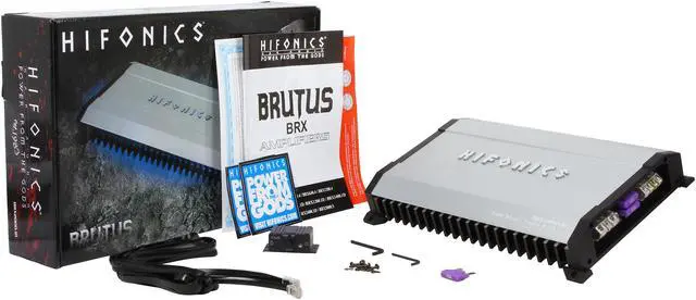 Alt view image 7 of 7 - Hifonics Brutus Vehicle Mono Subwoofer Amplifier