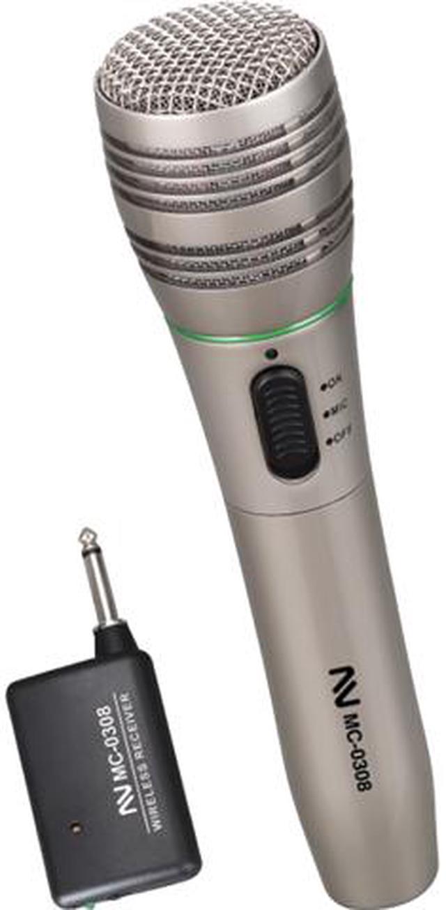 Nutek MC 0308 Wireless Microphone High Fidelity Newegg