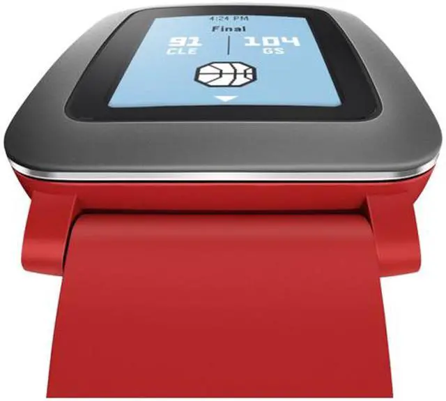 Alt view image 3 of 9 - Pebble Time Smartwatch - Red