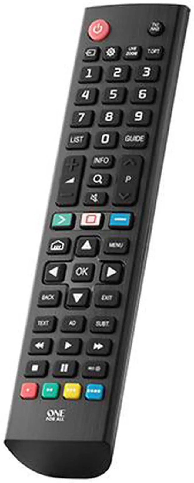 Alt view image 2 of 2 - Universal Electronics URC4811 One For All LG TV Replacement Remote for TV, LCD TV, LED-LCD TV, Plasma TV, OLED TV, QLED TV