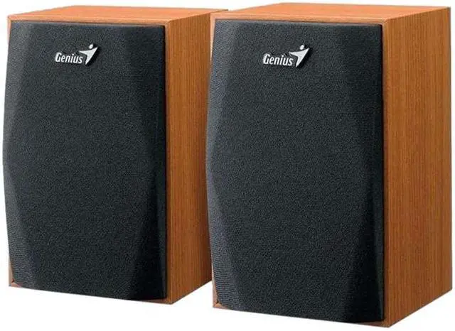 Alt view image 2 of 3 - Genius 31731063101 SP HF160 4W Speakers Wood