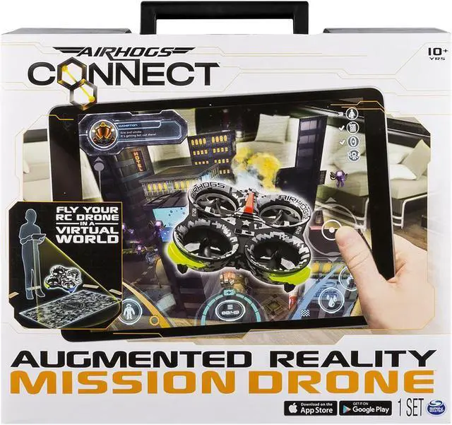 Alt view image 5 of 5 - Air Hogs - Connect Augmented Reality Mission Drone