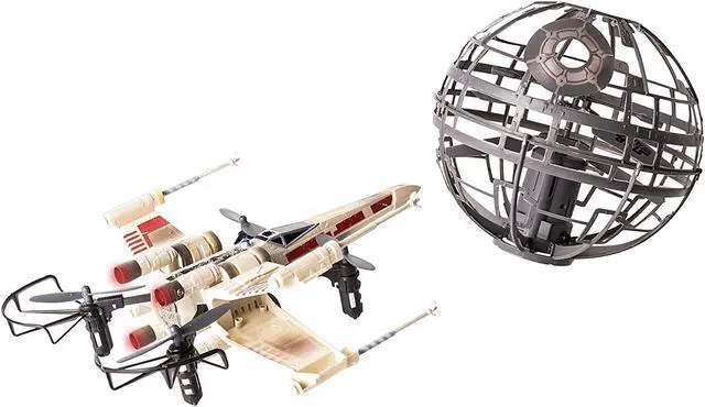 Alt view image 2 of 4 - Air Hogs - Star Wars X-wing vs. Death Star, Rebel Assault - RC Drones