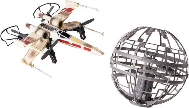 Alt view image 3 of 4 - Air Hogs - Star Wars X-wing vs. Death Star, Rebel Assault - RC Drones