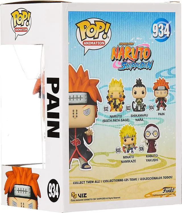 Alt view image 3 of 3 - Funko 49807 Pop! Animation: Naruto - Pain