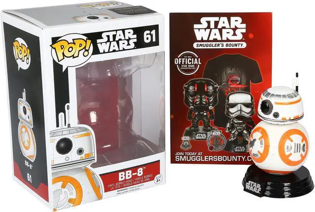 Alt view image 7 of 6 - Funko POP BB-8 Robot Action Figure Star Wars, Bobble-head Kids Figurine Gift Toy