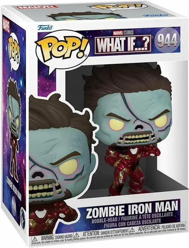 Alt view image 2 of 2 - Funko 57379 Marvel: What If? Zombie Iron Man Toys - Action Figures