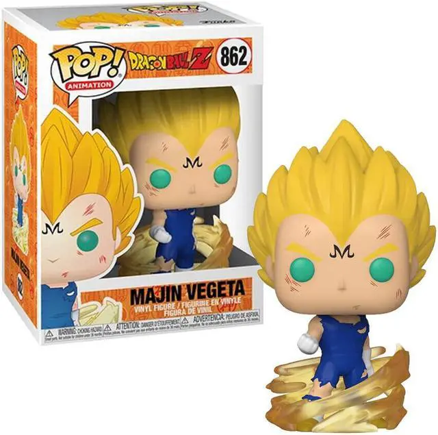 Alt view image 4 of 4 - Funko 48603 Pop! Animation: Dragonball Z - Majin Vegeta