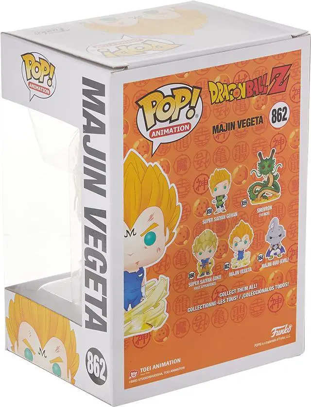 Alt view image 3 of 4 - Funko 48603 Pop! Animation: Dragonball Z - Majin Vegeta