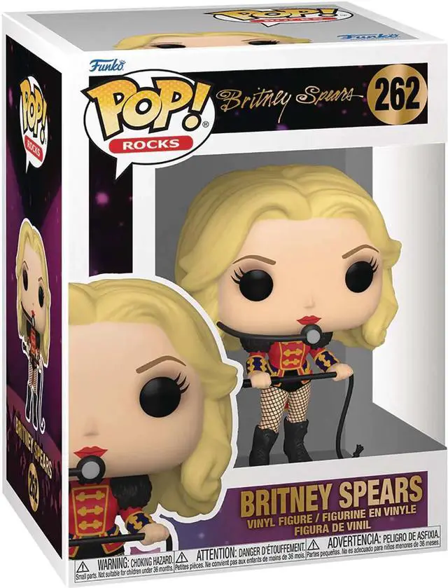 Alt view image 2 of 2 - Funko 61435 Pop! Rocks: Britney Spears - Circus with Chase