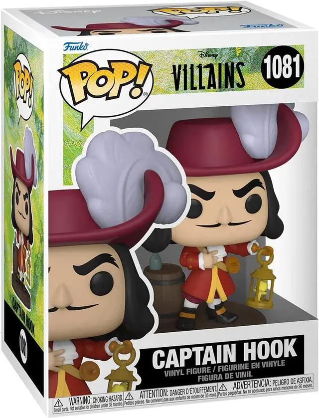 Alt view image 2 of 2 - Funko 57348 Pop! Disney: Villains - Captain Hook