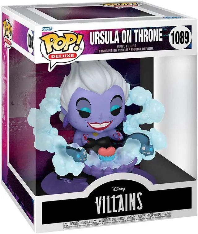 Alt view image 2 of 2 - Funko 50271 Pop! Deluxe: Disney Villains - Ursula on Throne