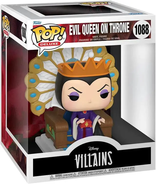 Alt view image 2 of 2 - Funko Pop! Deluxe: Villains - Evil Queen on Throne 50270