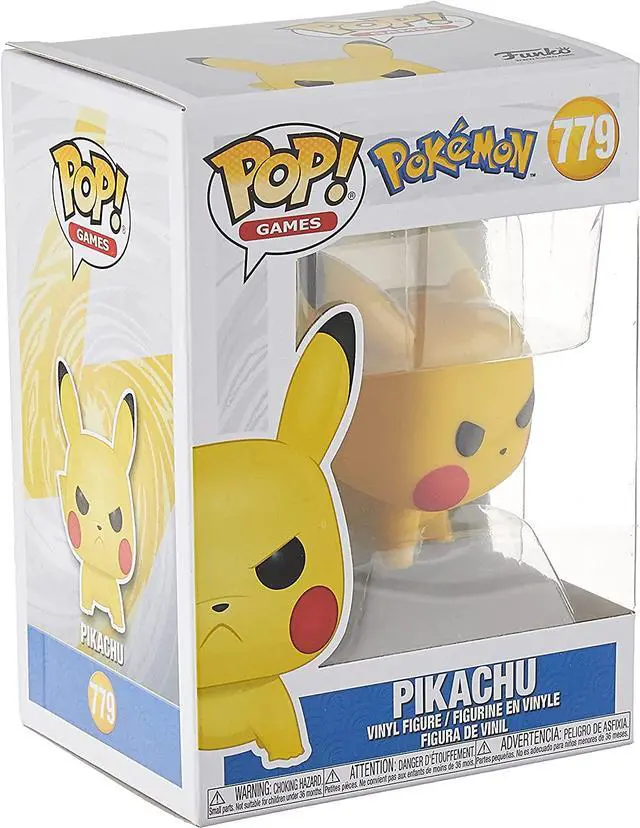 Alt view image 4 of 5 - Funko Pop! Games: Pokemon - Pikachu (Attack Stance) 55228