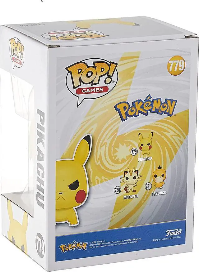 Alt view image 5 of 5 - Funko Pop! Games: Pokemon - Pikachu (Attack Stance) 55228