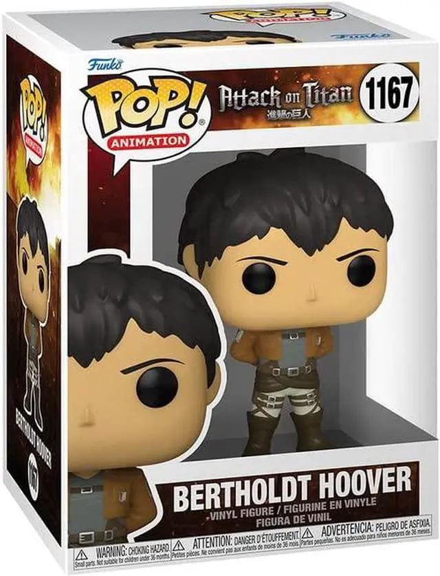 Alt view image 2 of 3 - Funko Pop! Animation: Attack on Titan - Bertholdt Hoover 57979