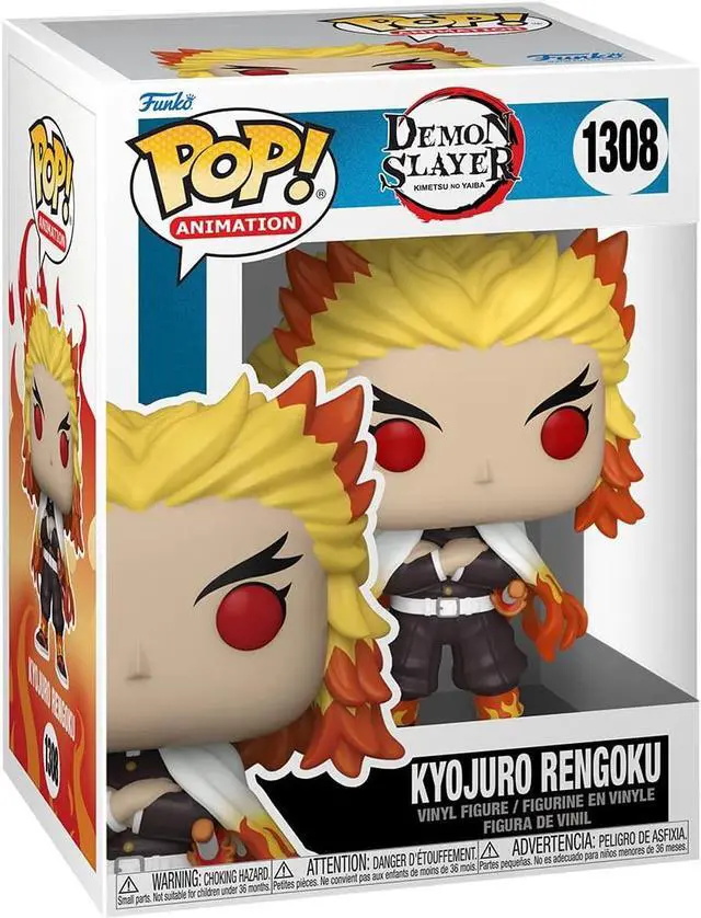 Alt view image 2 of 3 - Funko Pop! Animation: Demon Slayer - Kyojuro Rengoku 65623