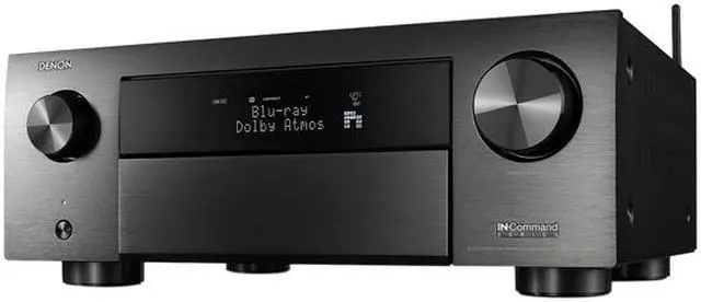 Alt view image 2 of 5 - Denon - AVR-X4700H 8K Ultra HD 9.2 Channel (125 Watt X 9) AV Receiver - 3D Audio & Video, Built for Gaming - Black