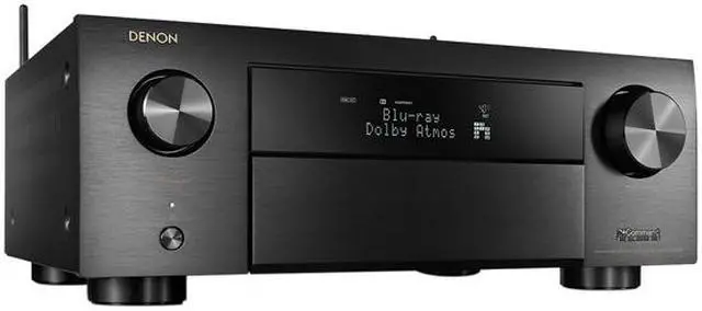 Alt view image 3 of 5 - Denon - AVR-X4700H 8K Ultra HD 9.2 Channel (125 Watt X 9) AV Receiver - 3D Audio & Video, Built for Gaming - Black