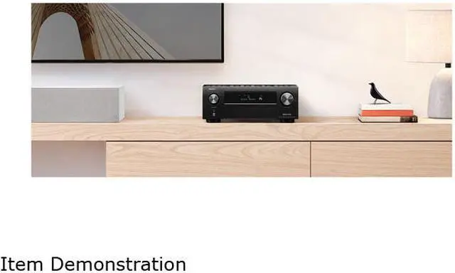 Alt view image 5 of 5 - Denon - AVR-X4700H 8K Ultra HD 9.2 Channel (125 Watt X 9) AV Receiver - 3D Audio & Video, Built for Gaming - Black